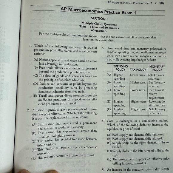 McGraw Hill 5 Steps to a 5 AP Macroeconomics 2024 study guide for exam - Picture 5 of 5